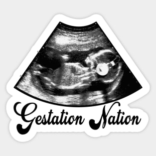 Gestation Nation #1 (blight version) Sticker